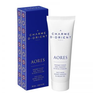 Mască pentru față cu argan, rassoul, miere și lăptișor de matcă Aores